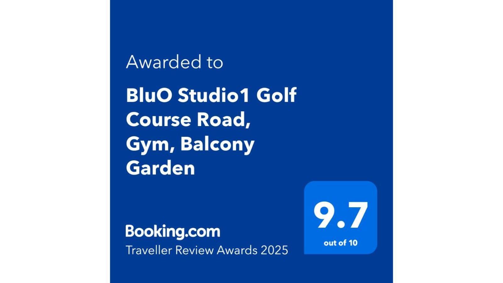 Bluo Studio1 Golf Course Road, Gym, Balcony Garden Gurgaon Bagian luar foto